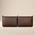Set cuscini testiera Truro | Marrone Bridle | Queen