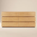 Cassettiera Pino a 6 cassetti | Rovere
