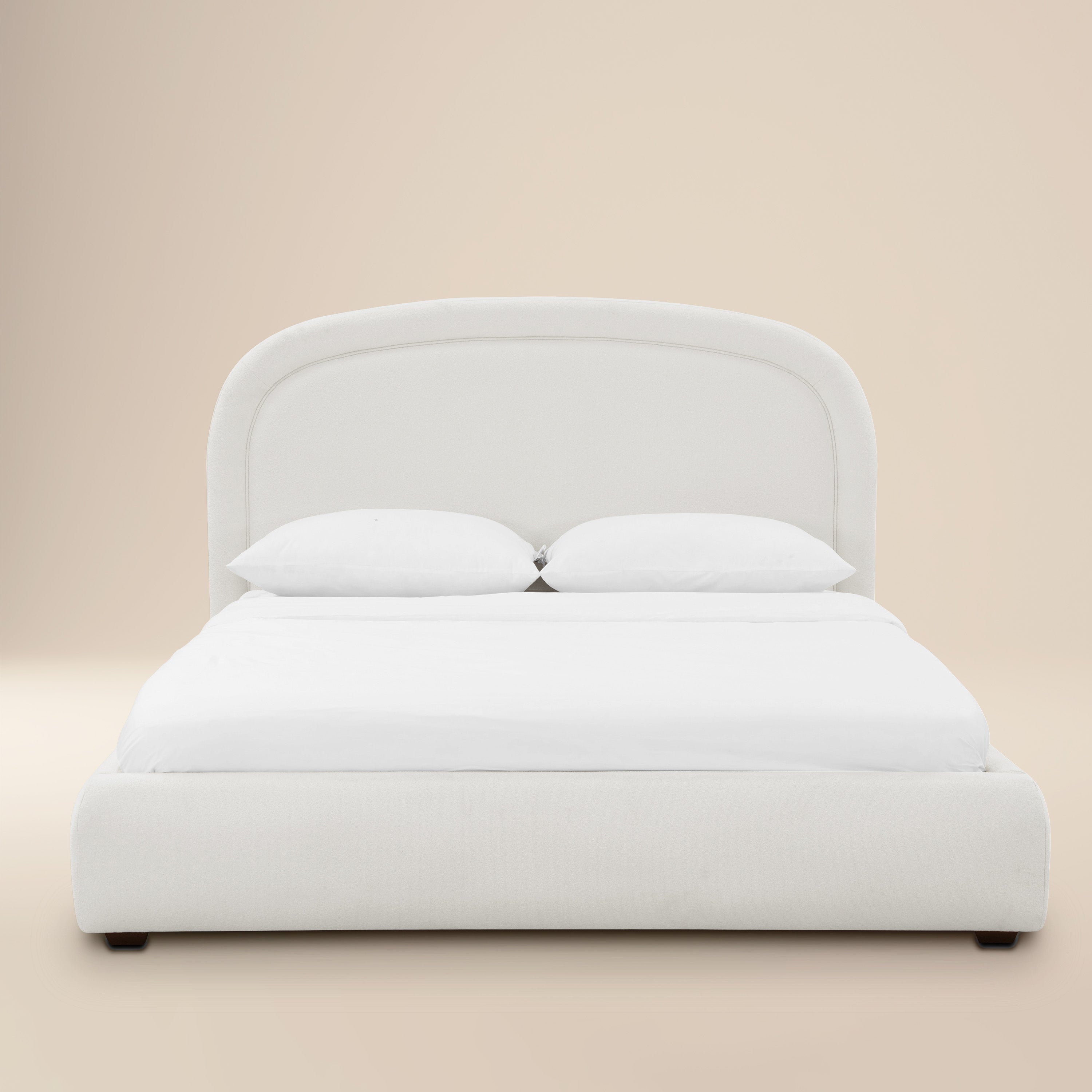 Plato Bed | Bianco polare | King