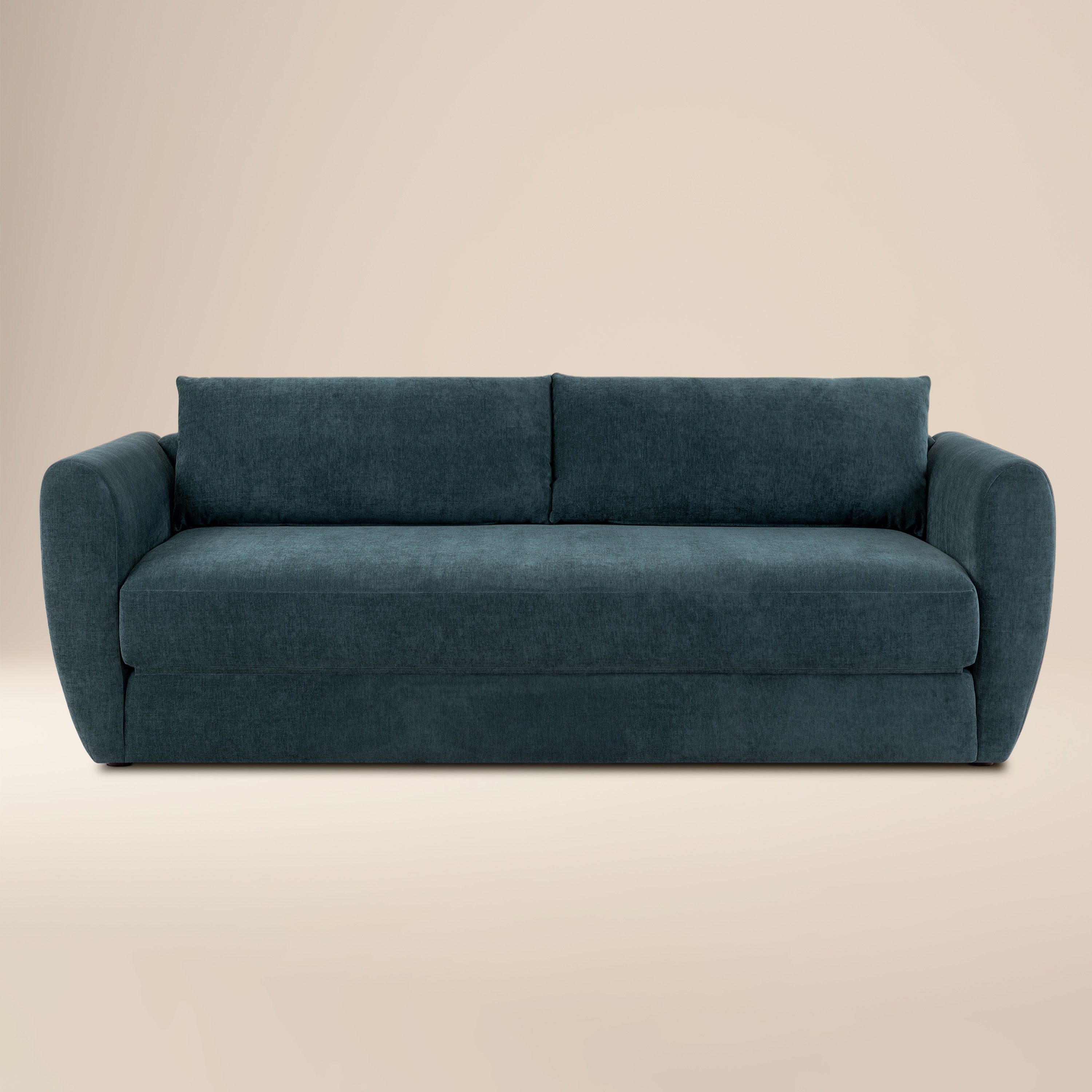 Divano Letto con Contenitore Matera 92 | Blu Nova
