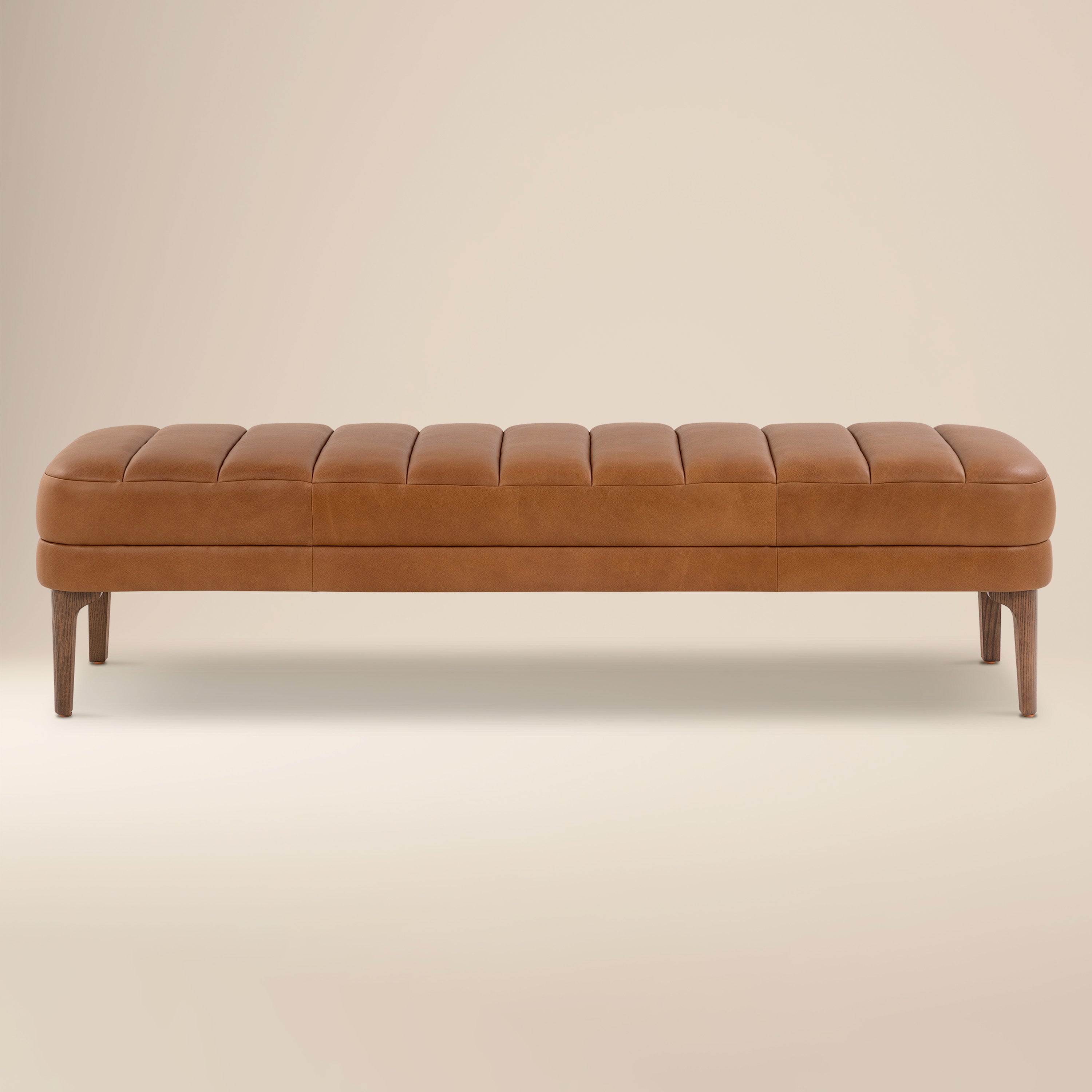Panca in pelle Canale 63 | Cuoio