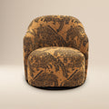 Poltrona Petal | Jacquard Marrone