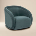 Sedia girevole Telse | Teal Ombra