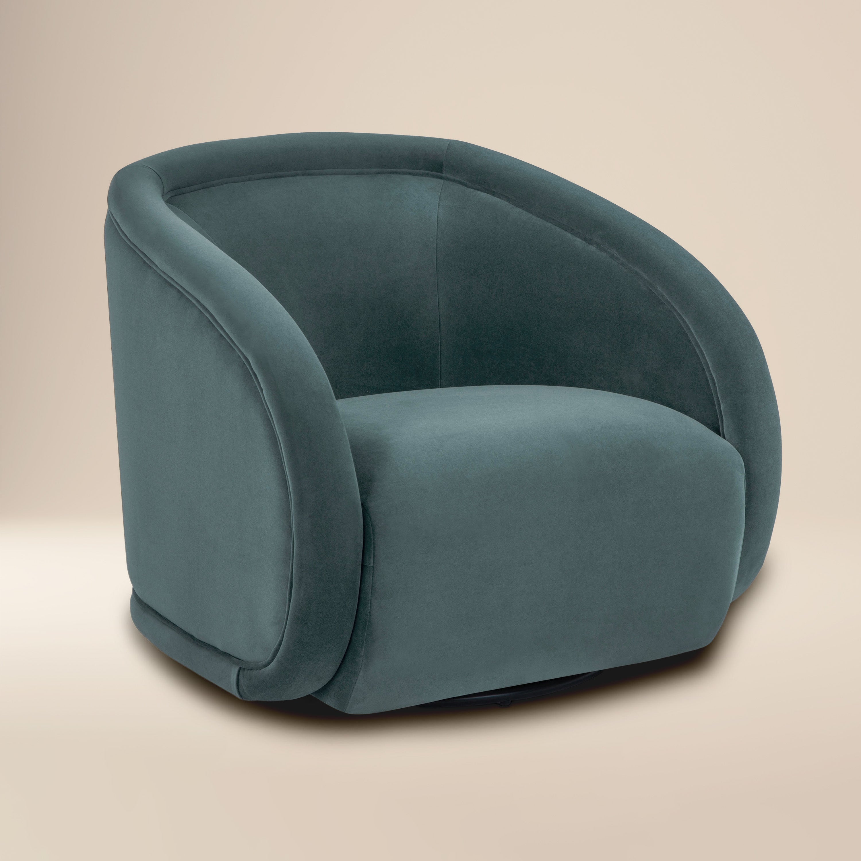 Sedia girevole Telse | Teal Ombra