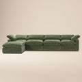 Aspen - Divano componibile a L 5 posti | Sagano Green