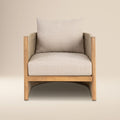 Poltrona da esterno Gomera | Beige naturale