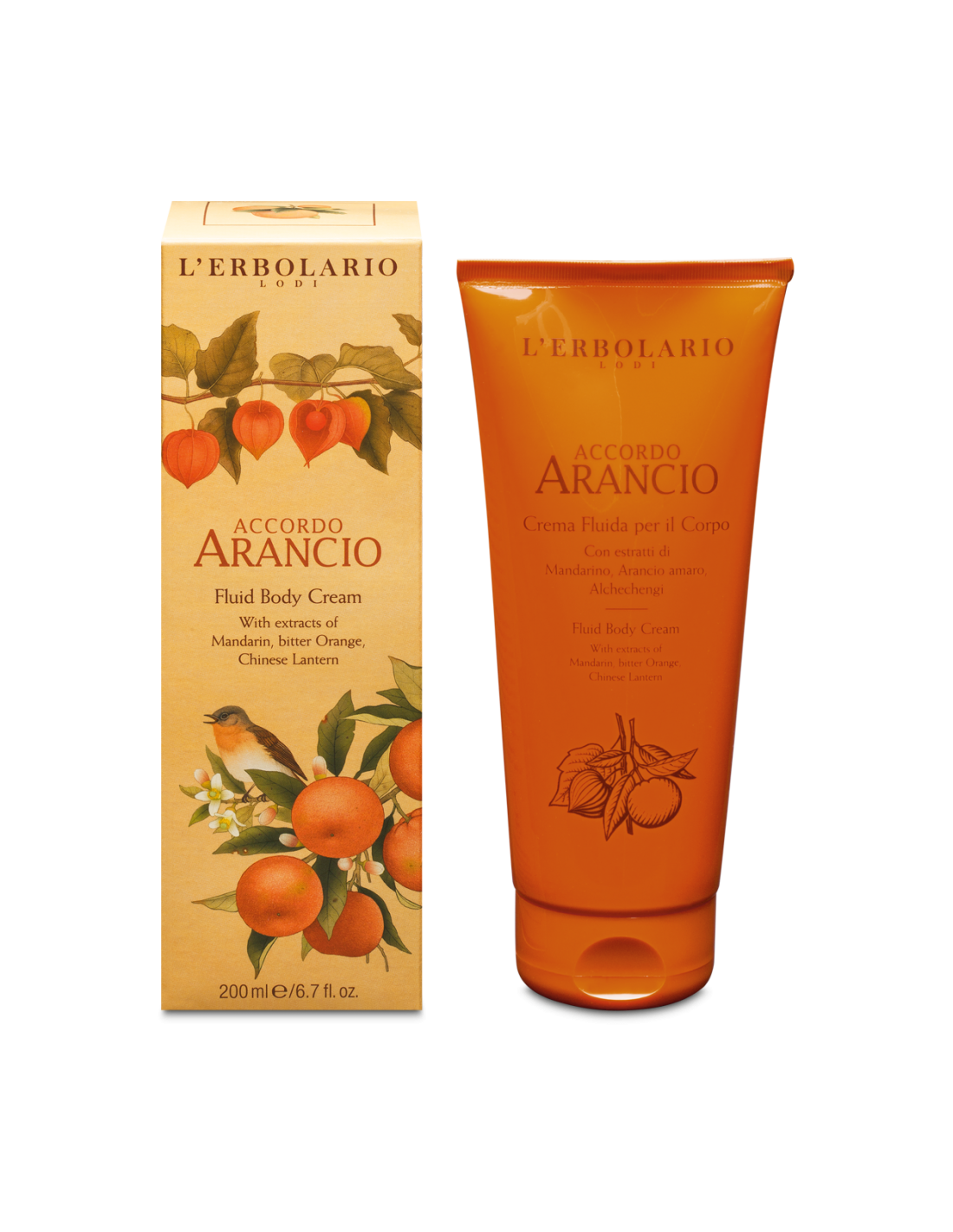 Accordo Arancio Crème fluide corps - Orange