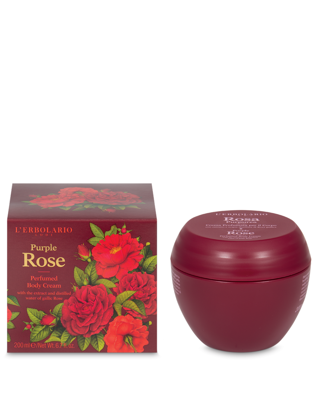 Rosa Purpurea Crème corps - Rose Pourpre
