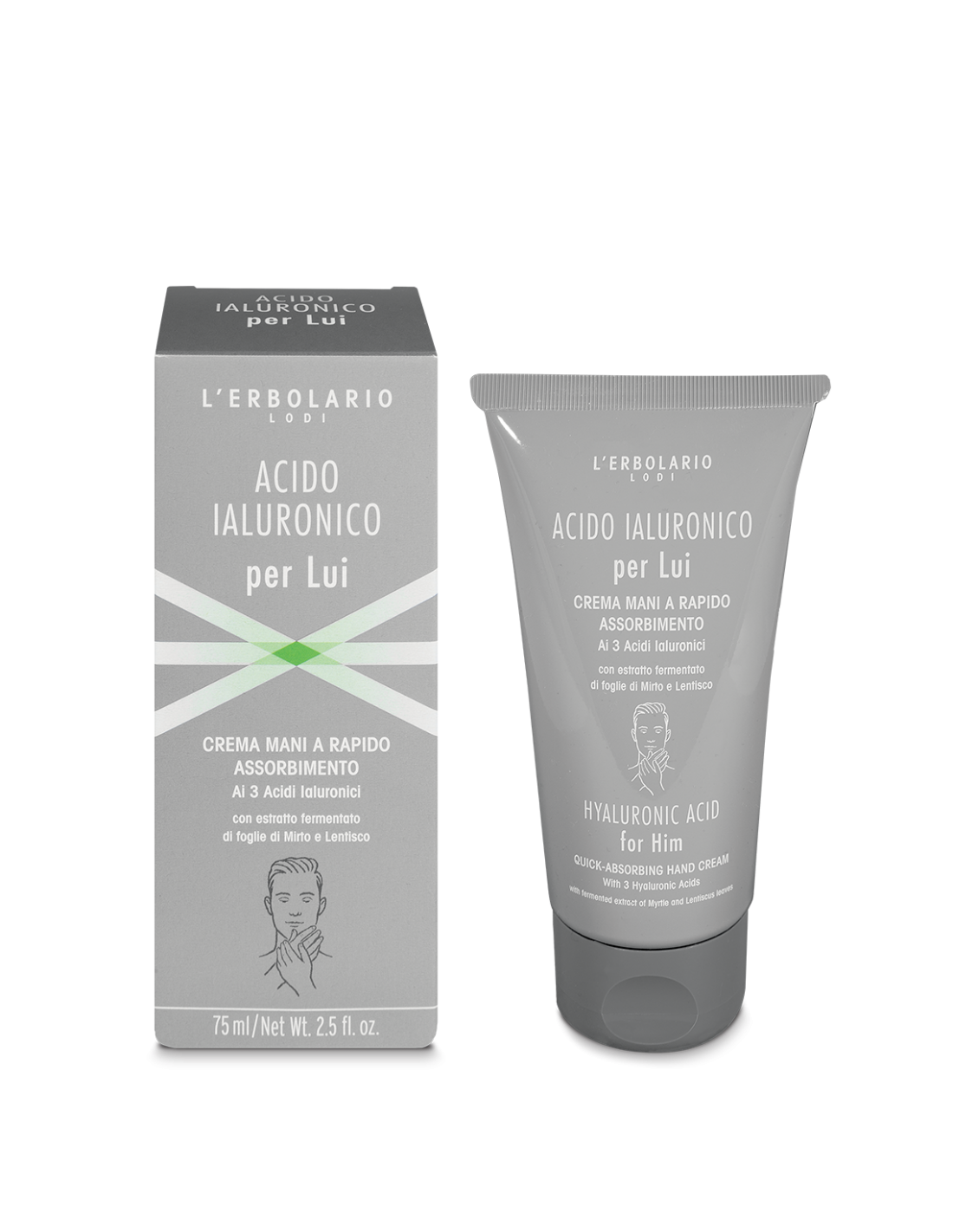 Acide Hyaluronique pour lui Crème mains
