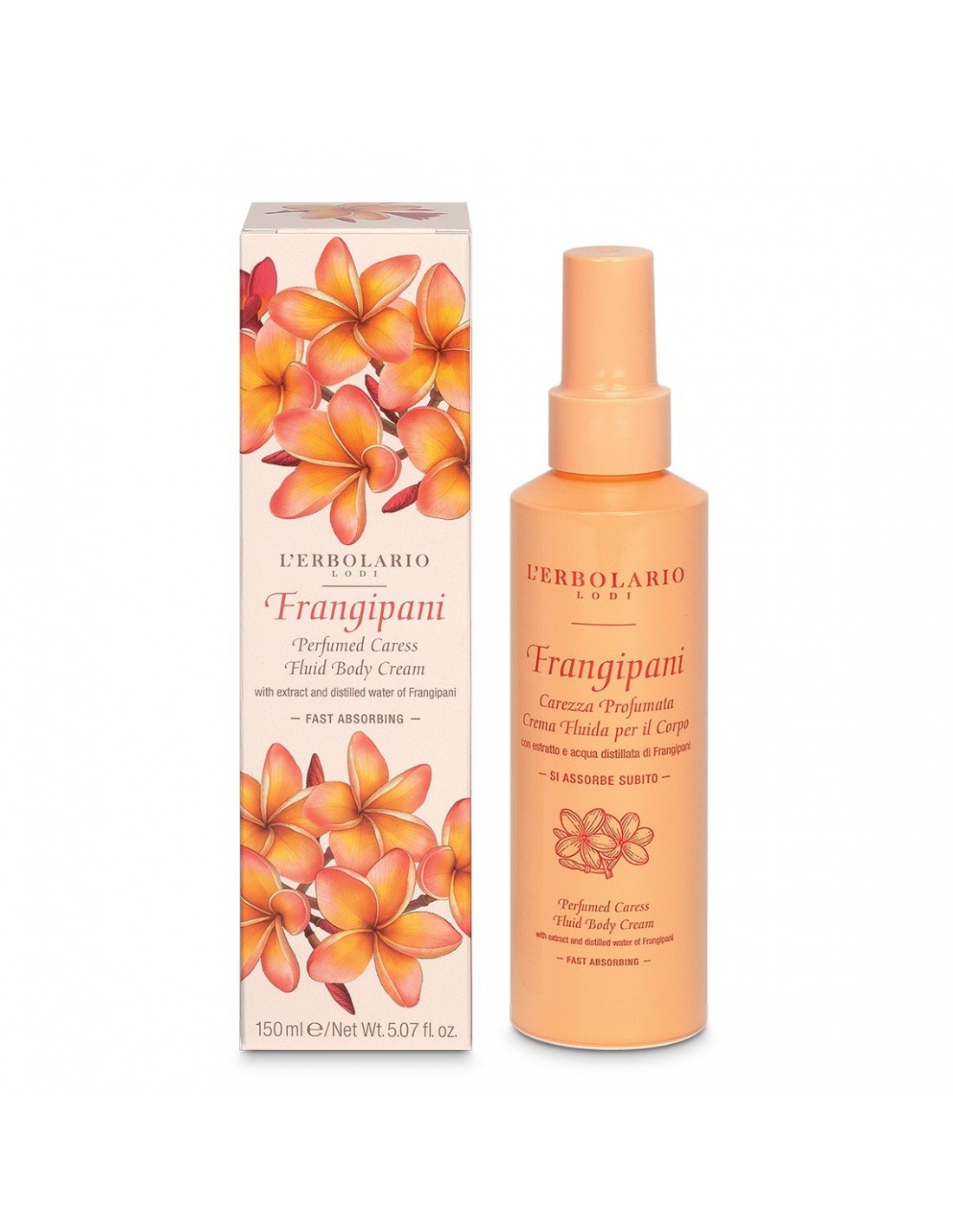 Frangipani Crème fluide caresse corps