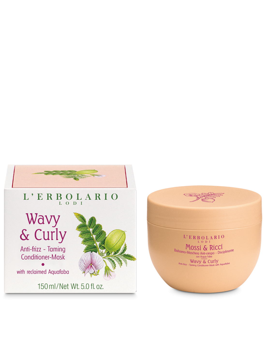 Masque-après-shampoing cheveux ondulés et bouclés