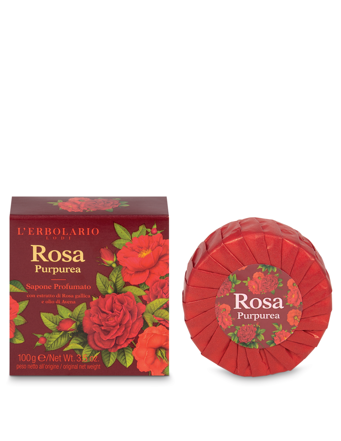 Rosa Purpurea Savon parfumé - Rose Pourpre