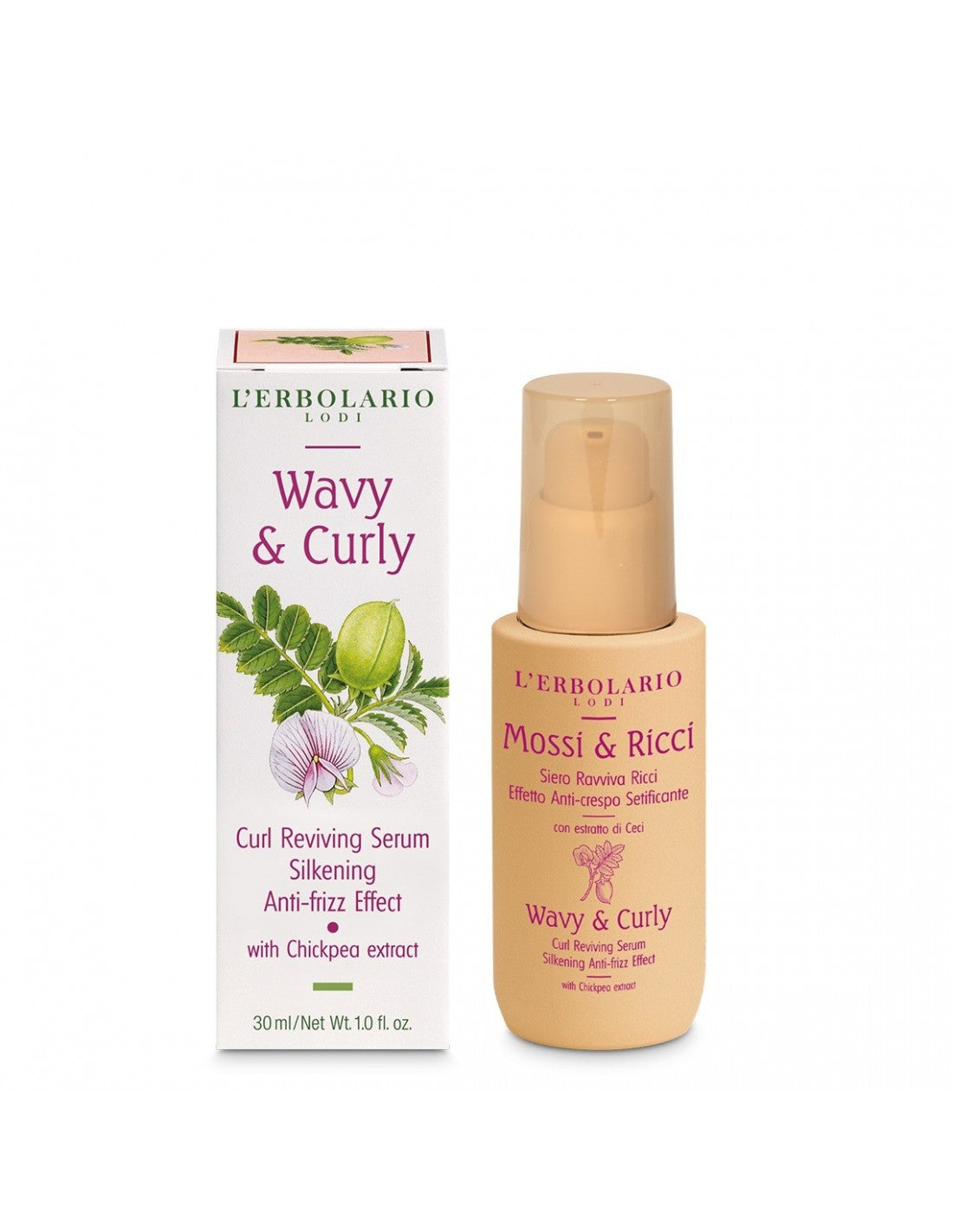 Sérum revitalisation avec effet anti-frisottis cheveux ondulés - bouclés