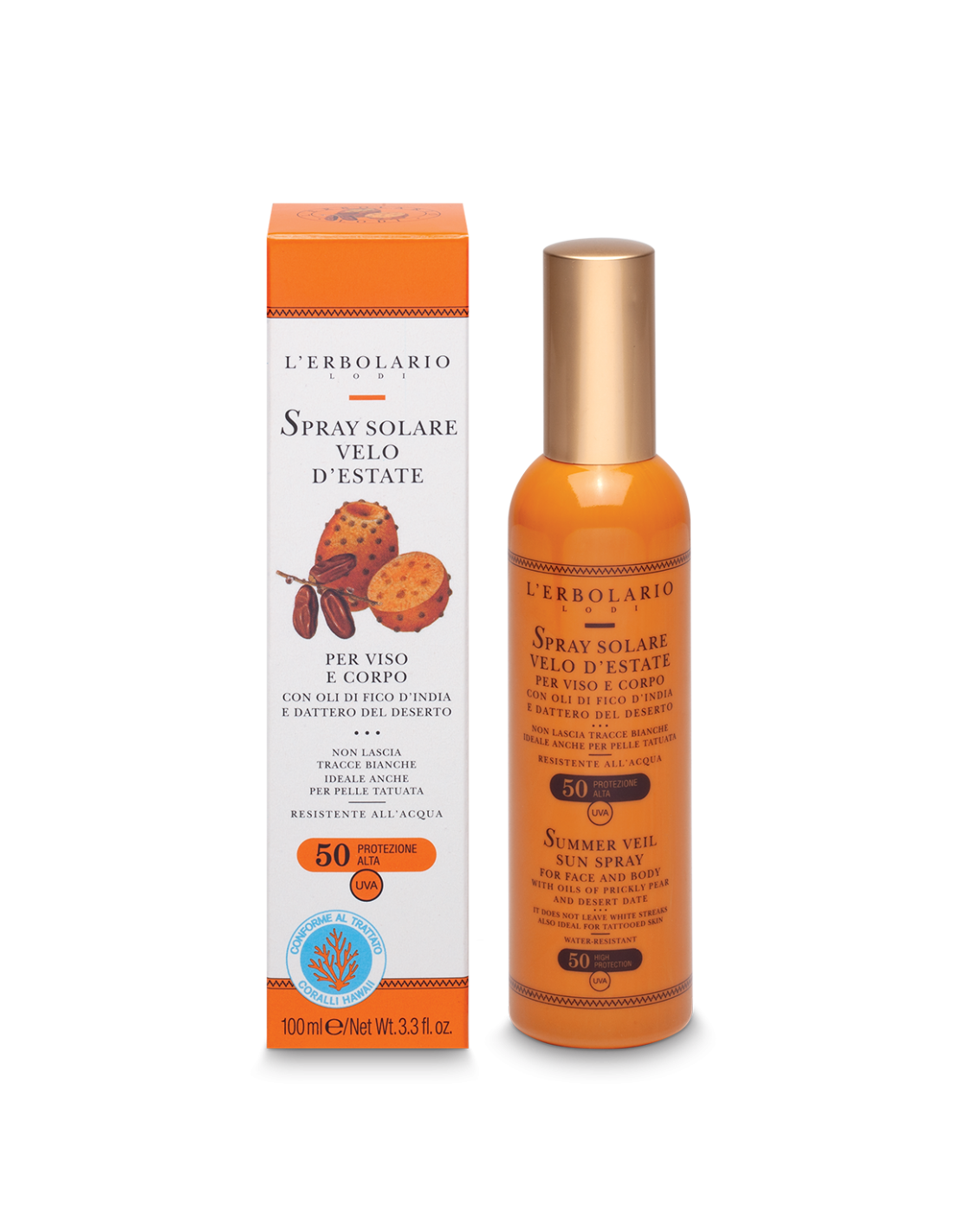 Spray protection solaire - SPF 50
