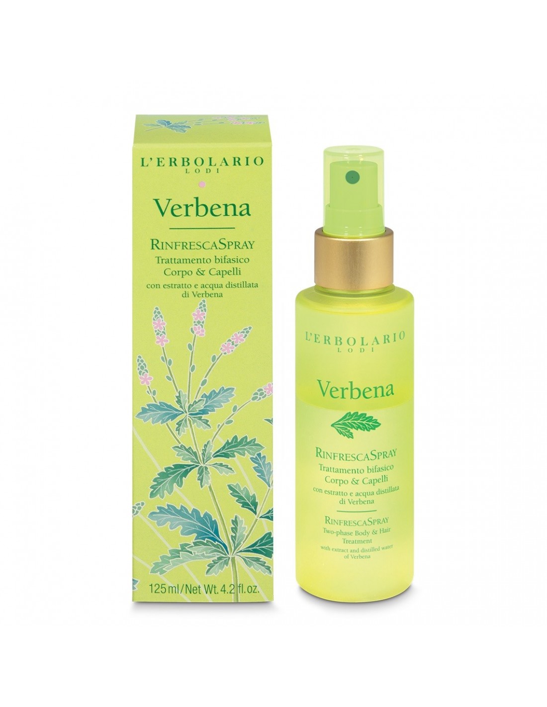 Verbena Vaporisateur pour le corps et les cheveux - Verveine citronnée